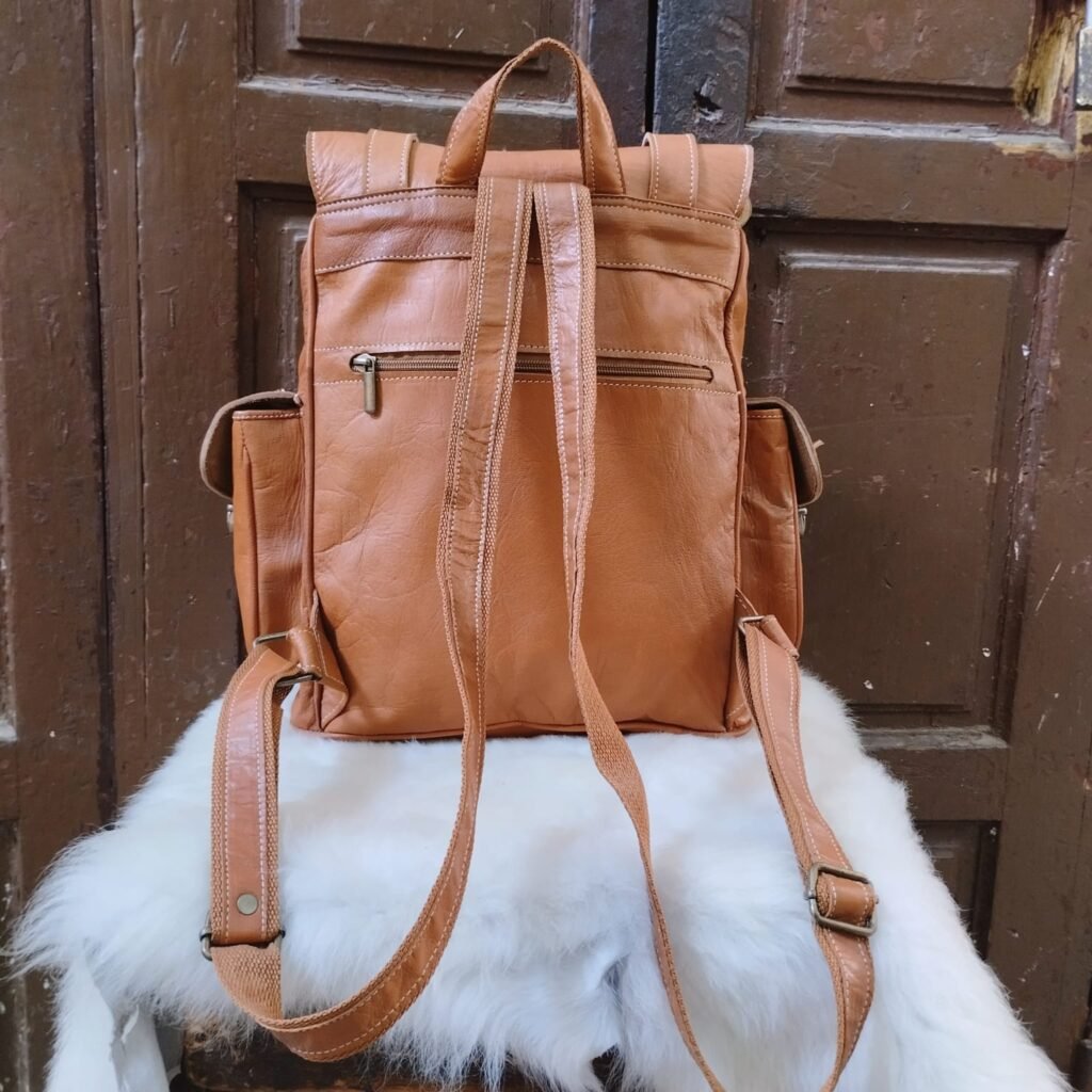 Sac en cuir marocain