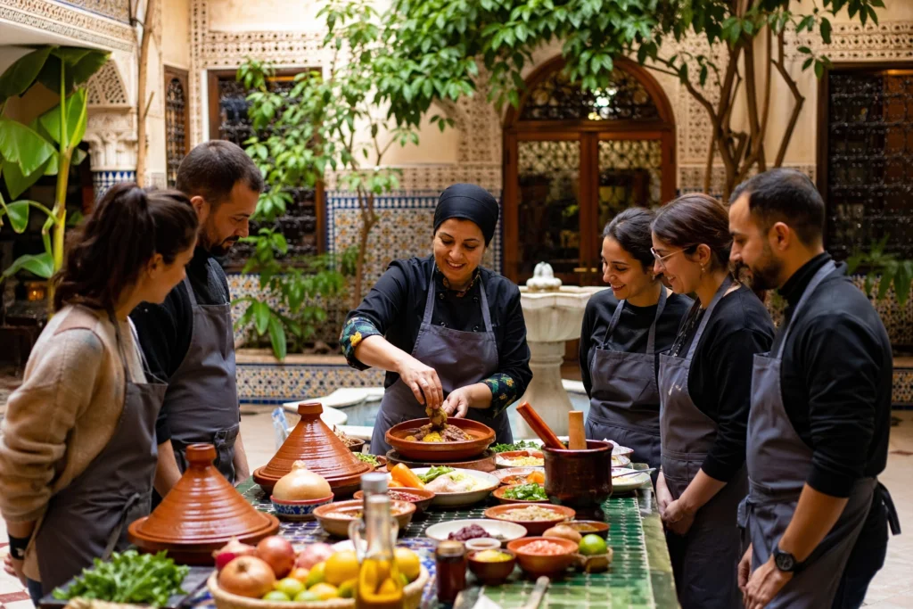 Cours de cuisine à Marrakech 2026
