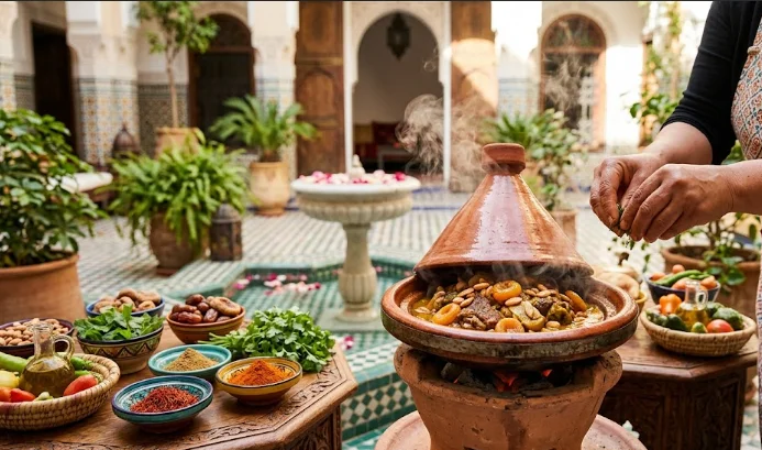 Atelier cuisine à Marrakech : secrets du tajine