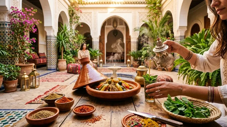  Cuisine en riad à Marrakech : guide et secrets