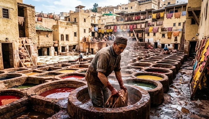 Tannerie Chouara à Fès : Une expérience artisanale unique