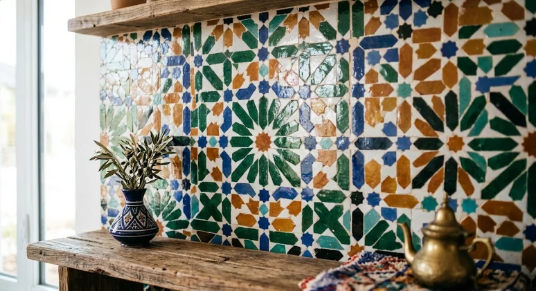 zellige marocain decoration